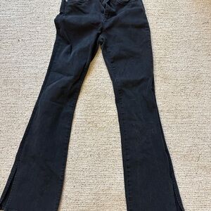 Blank NYC Black Flare Jeans